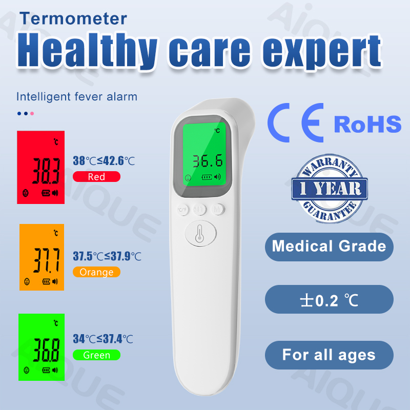 Digital Thermometer Infrared - AiQUE Infrared Thermometer Forehead ℃/℉ Digital