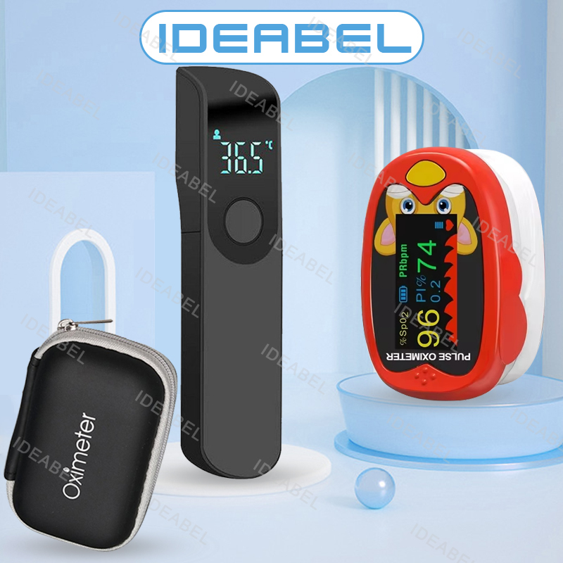 Digital Thermometer Infrared - USB Oximeter Finger Medical Infrared Forehead
