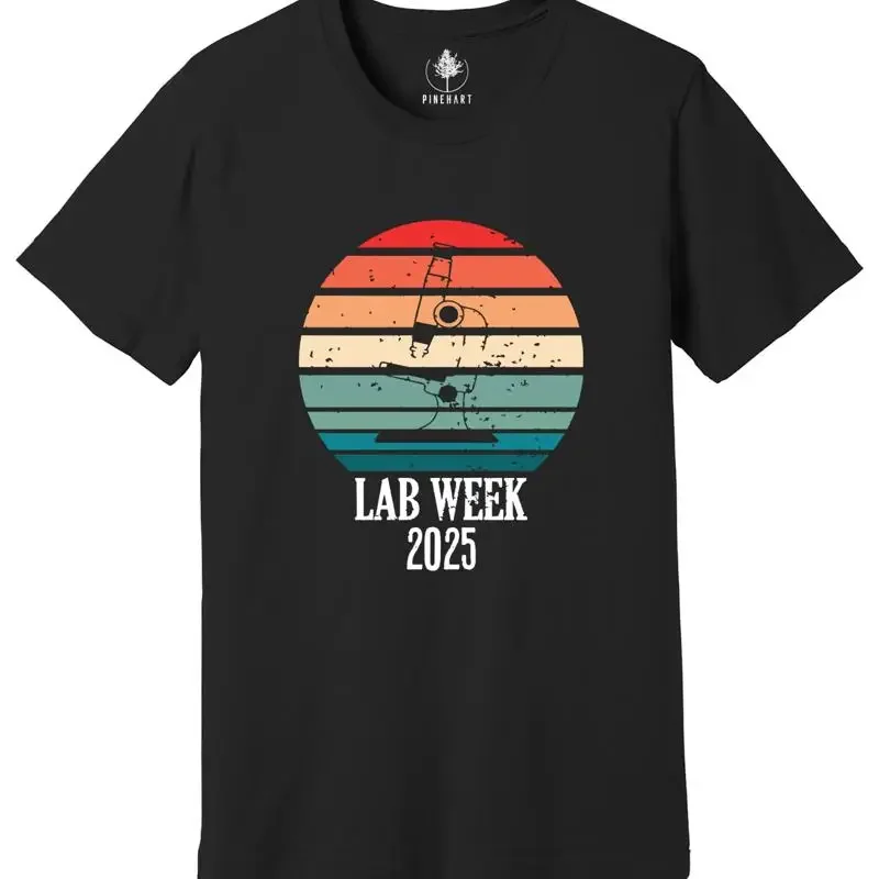 Medical Lab And Science - Retro Lab Week 2025 Tshirt, Medical