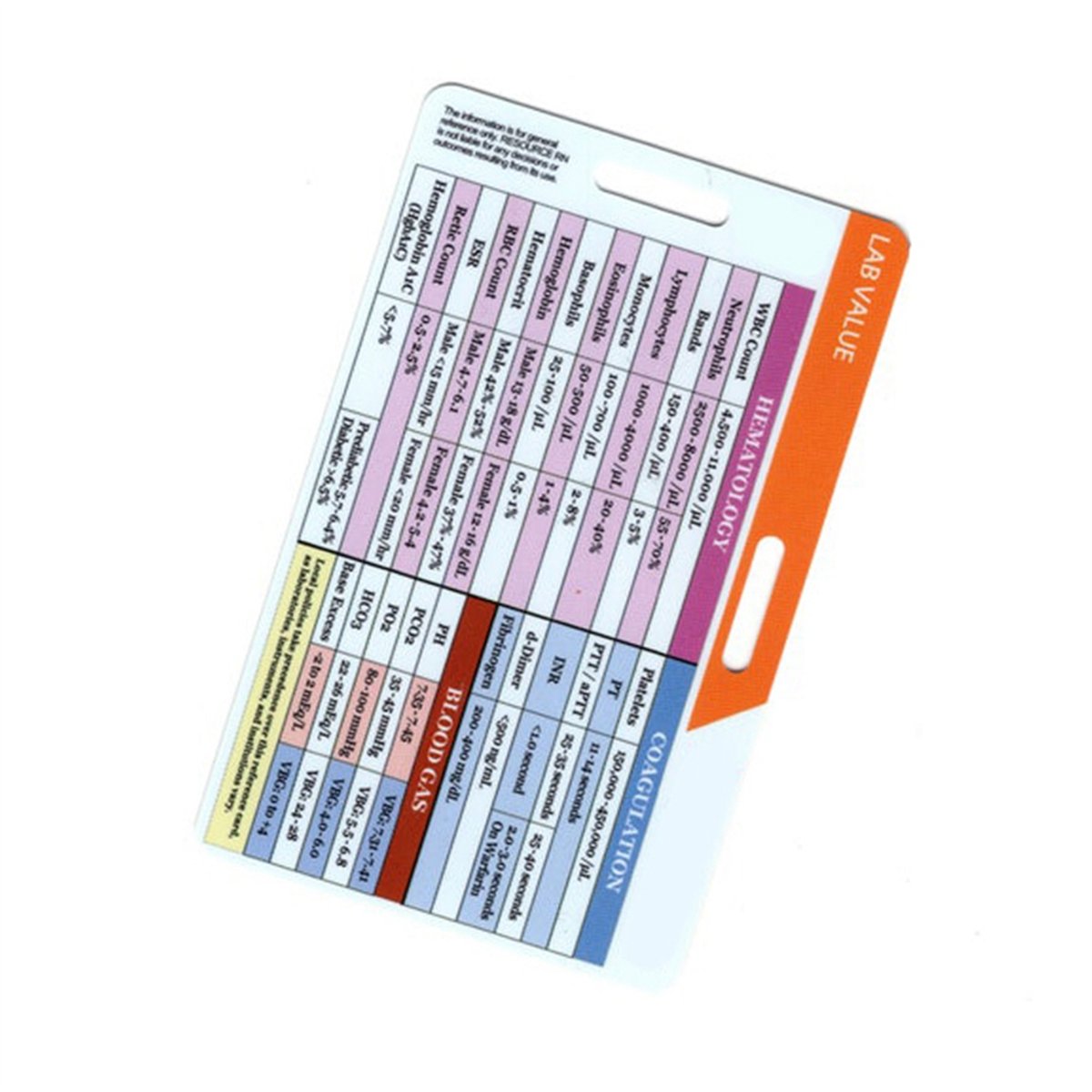 AA77 NEW  Lab Value and Order  - đánh giá và giá Medical Lab Values