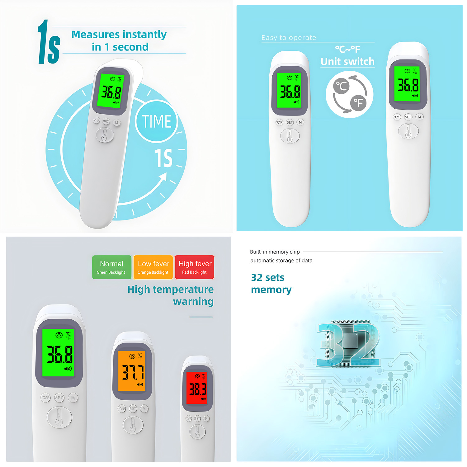 Digital Infrared Fever Thermom - đánh giá và giá Digital Thermometer Infrared