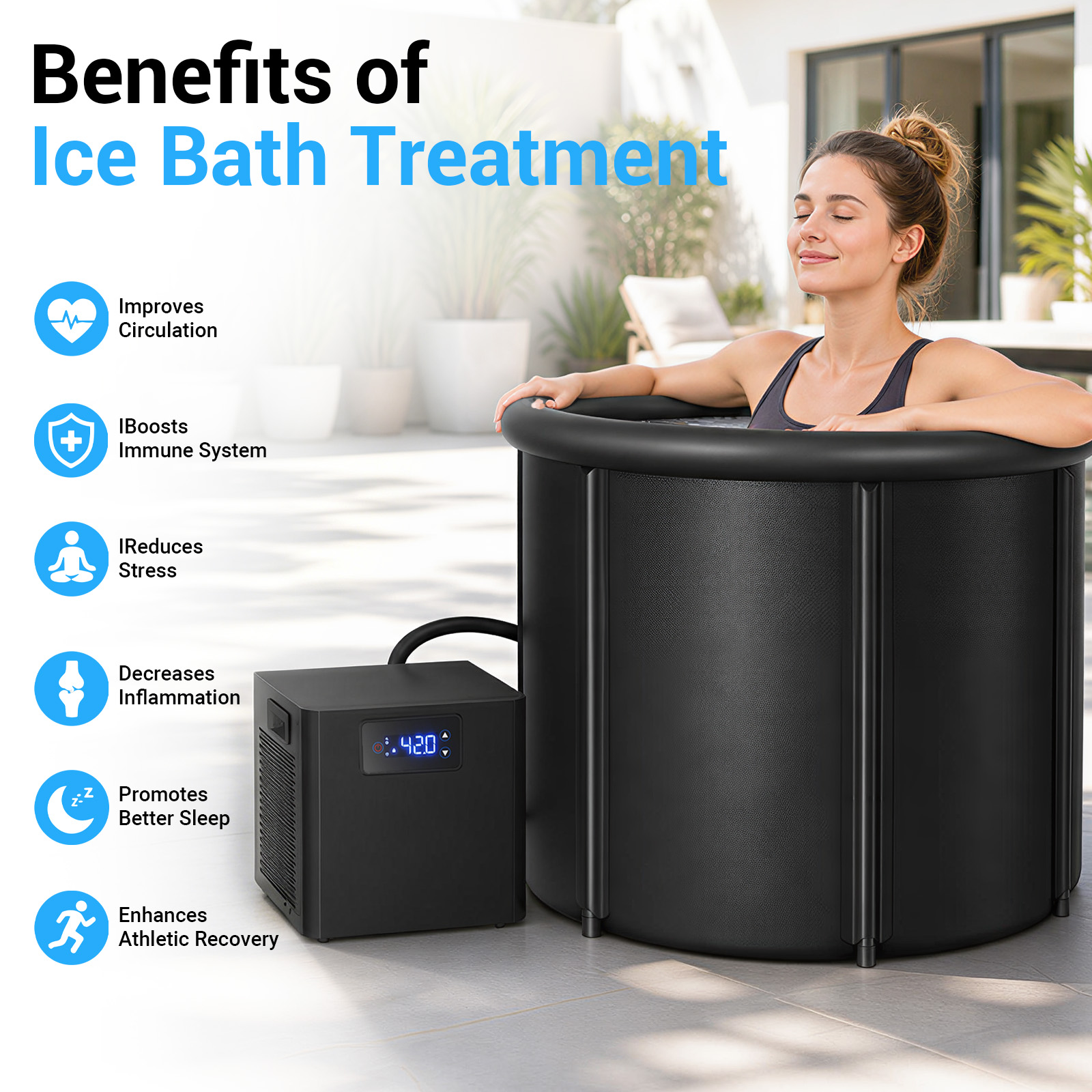 Oval Ice Bath Chiller & Cold P - đánh giá và giá Water Bath Laboratory