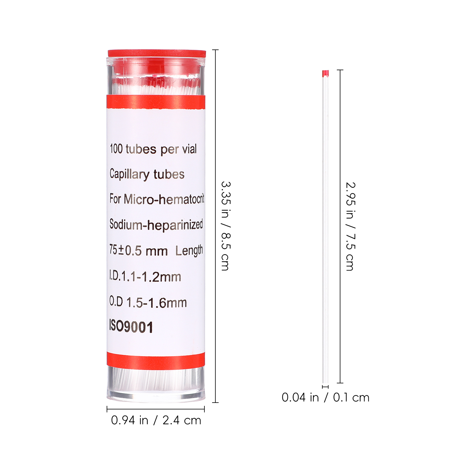 75mm Glass Capillary Tube Hema - đánh giá và giá Medical Lab And Science