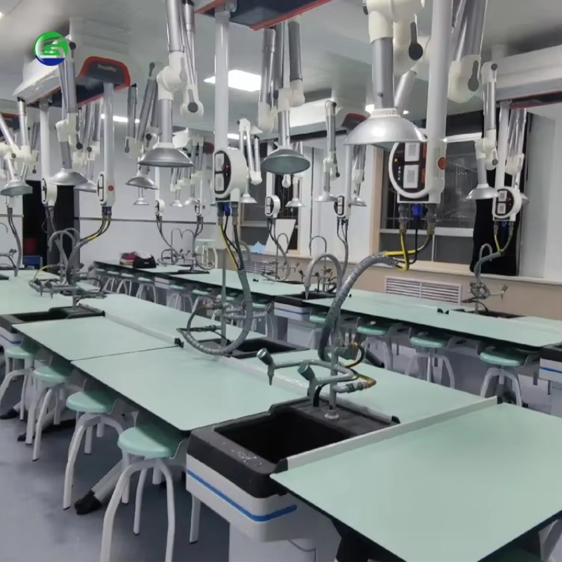 Modern Steel School Laboratory - đánh giá và giá Medical Lab Center