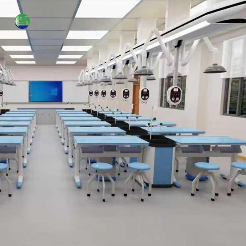 Modern Steel School Laboratory - đánh giá và giá Medical Lab Center